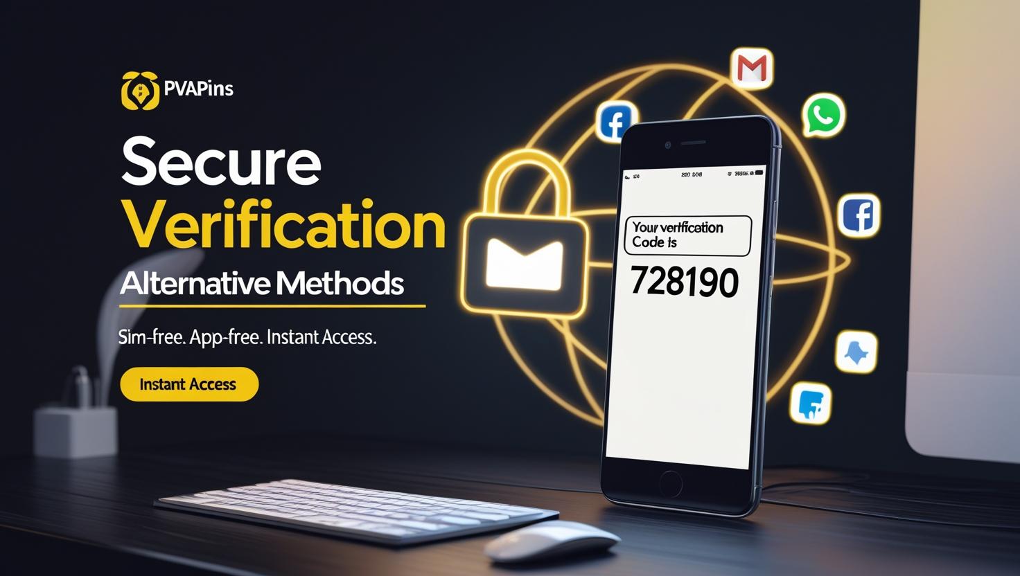 Get verification code without phone