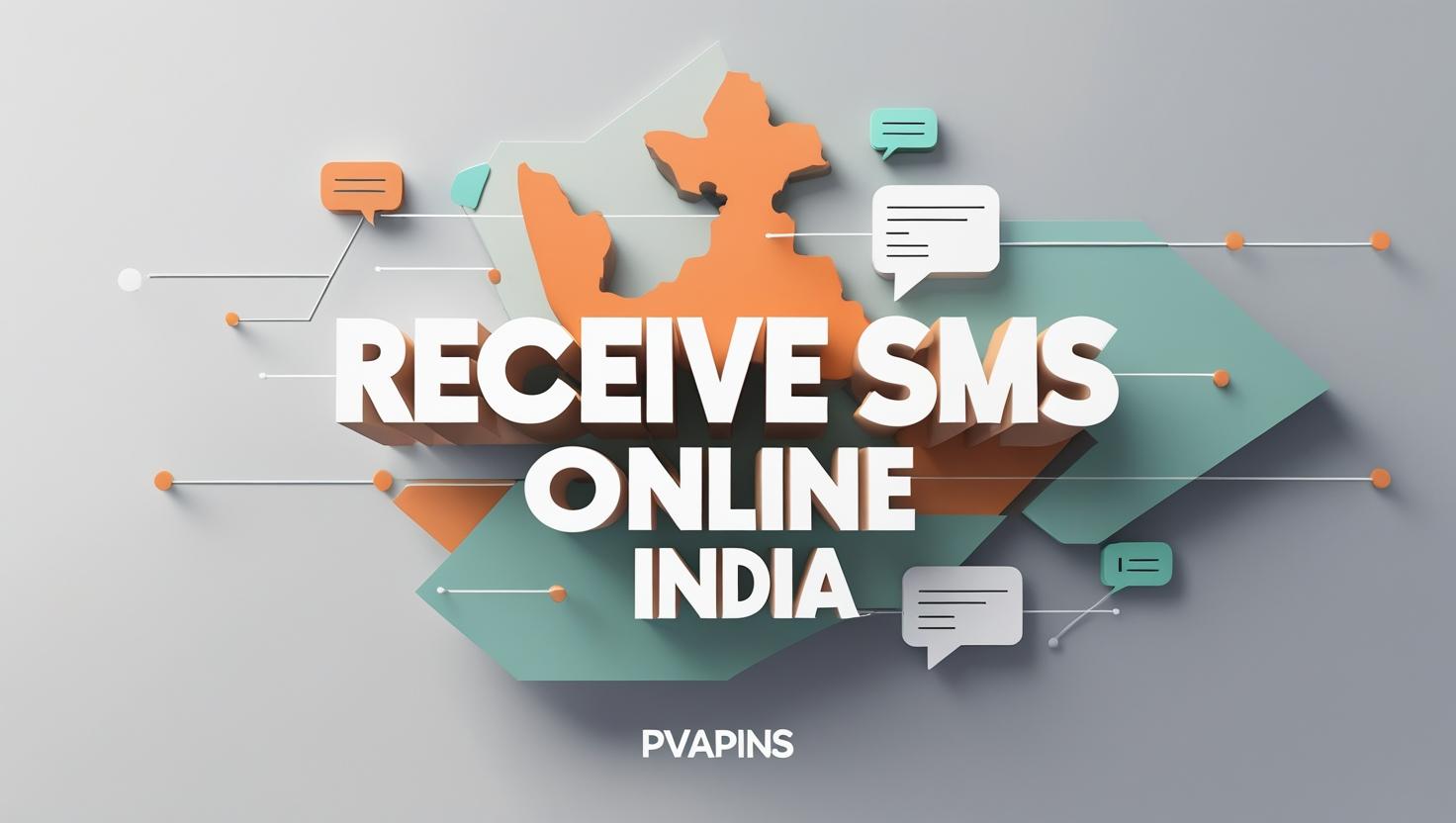 Minimal India-themed OTP blog banner for PVAPins
