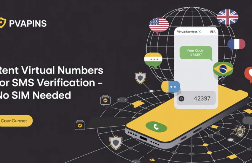 No SIM card needed to get OTP via virtual number – PVAPins SMS verification system