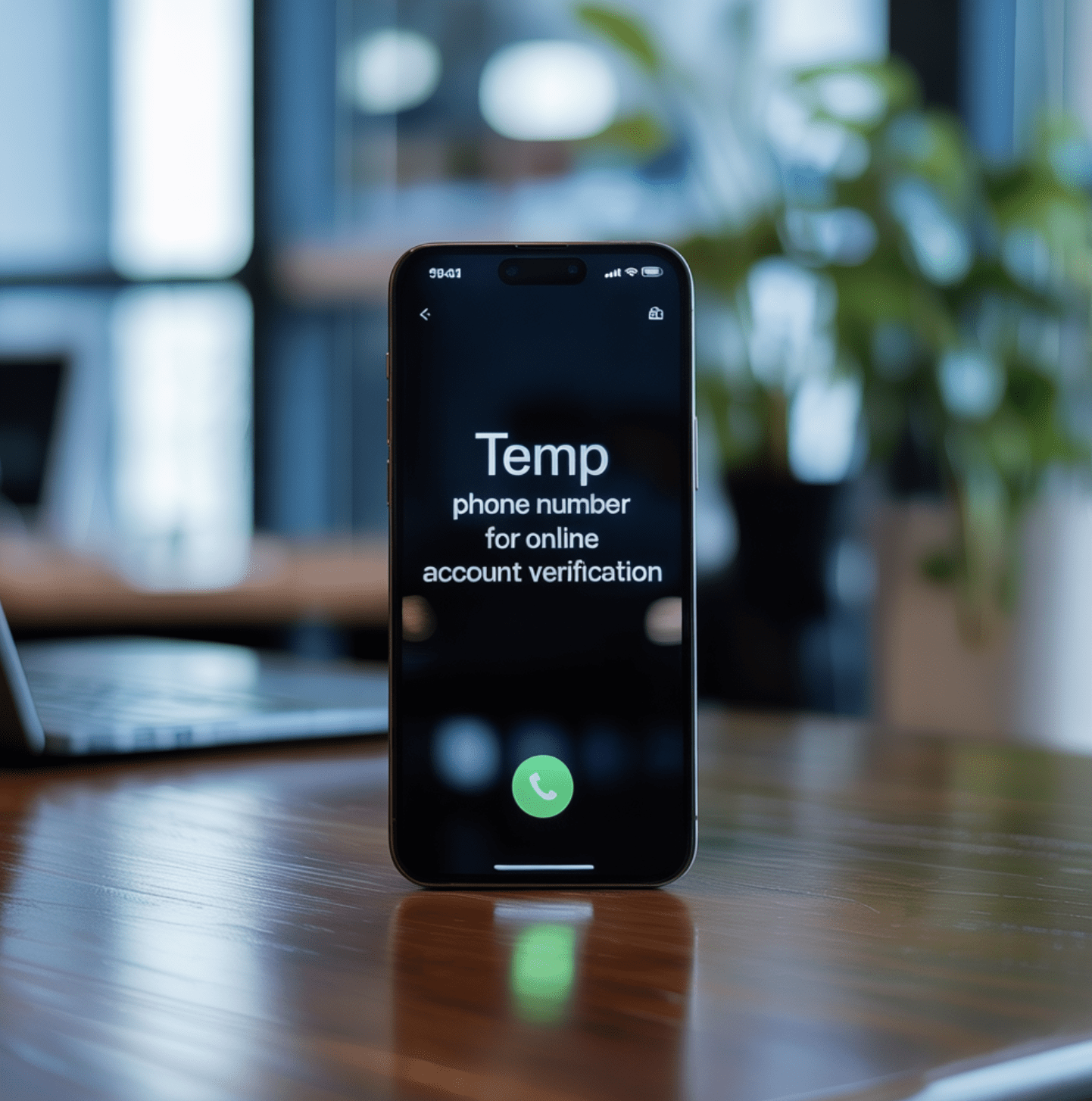 temporary phone number for account verification