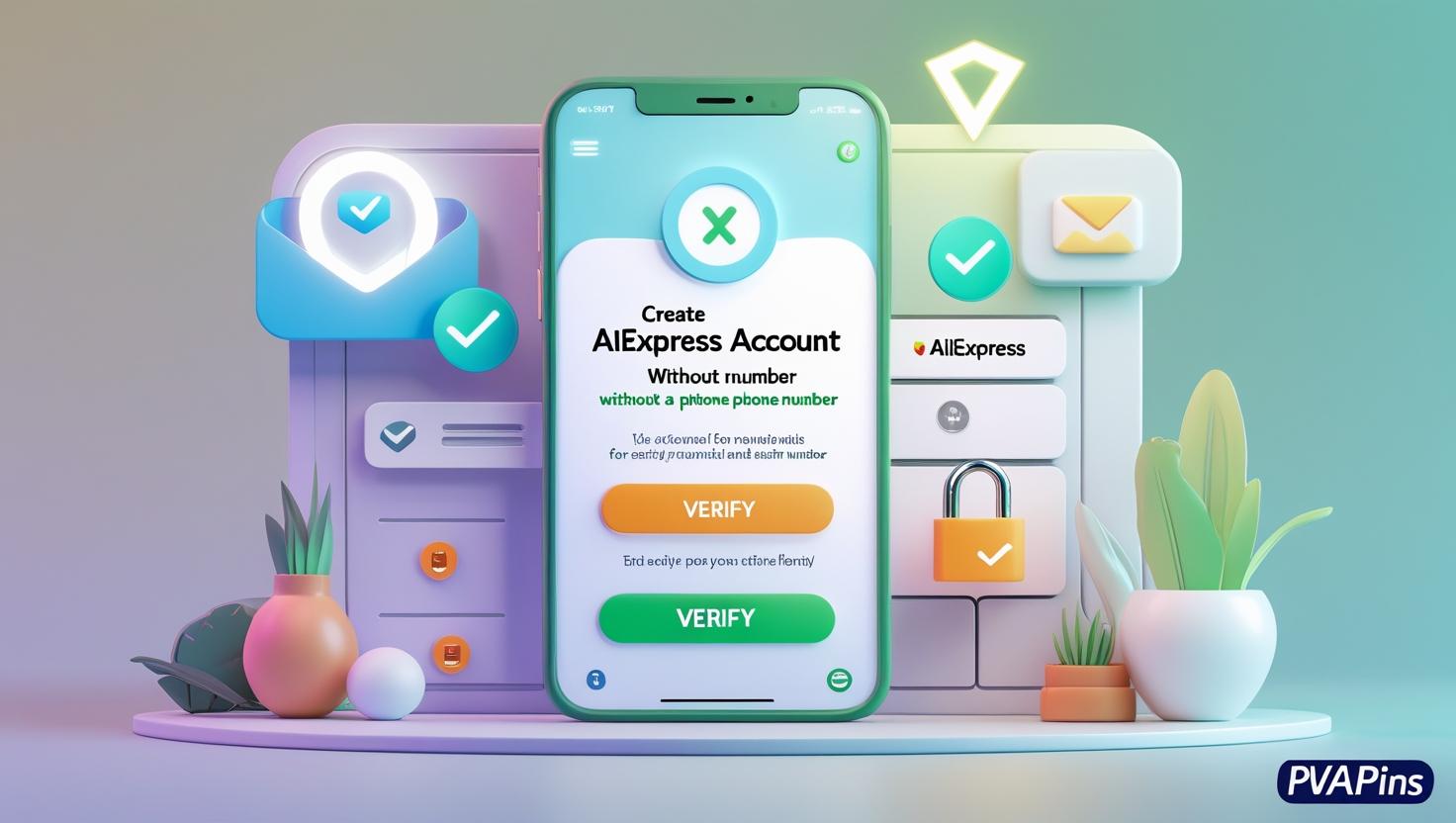 AliExpress account signup without phone number