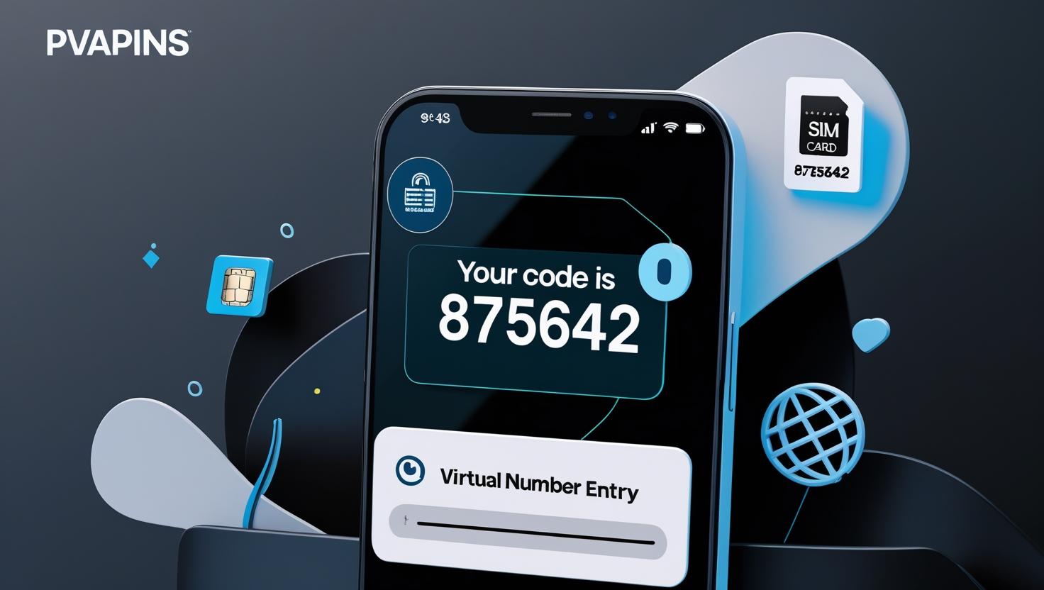 No SIM verification using PVAPins virtual number