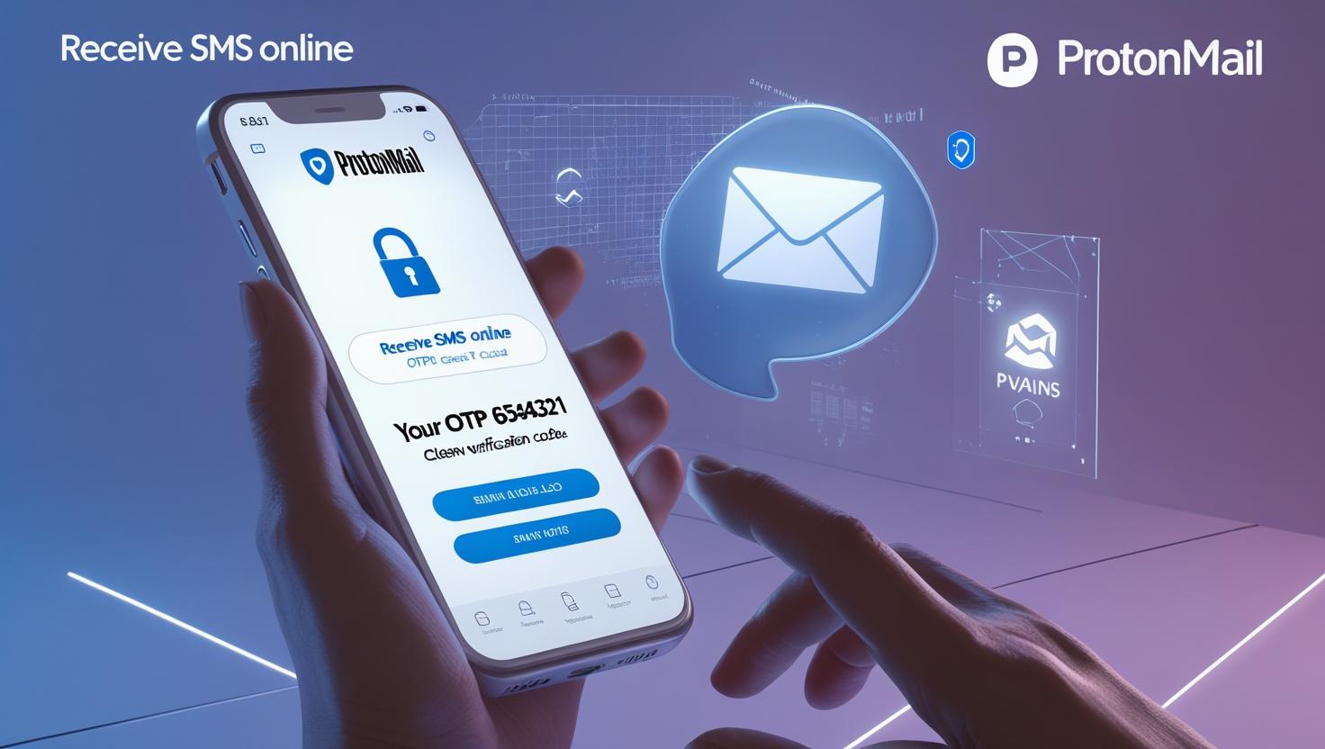 Secure ProtonMail sign-up with SMS code