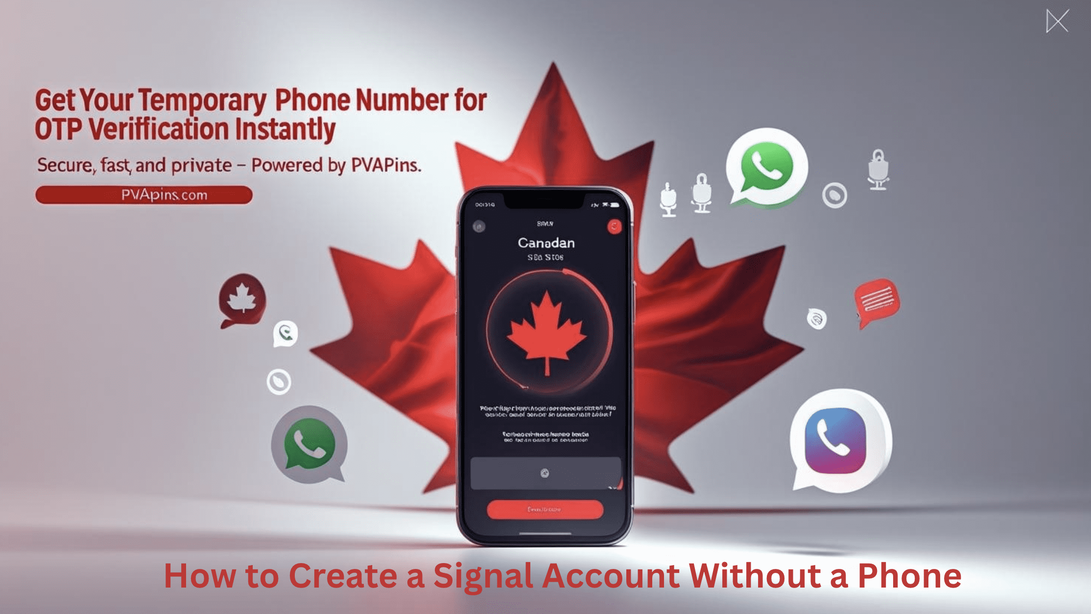 Signal Account Without a Phone