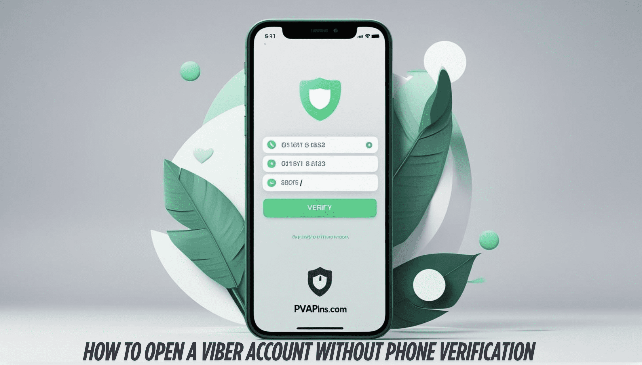 Viber Account Without Phone