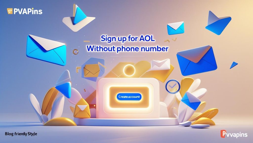 aol mail signup without phone number