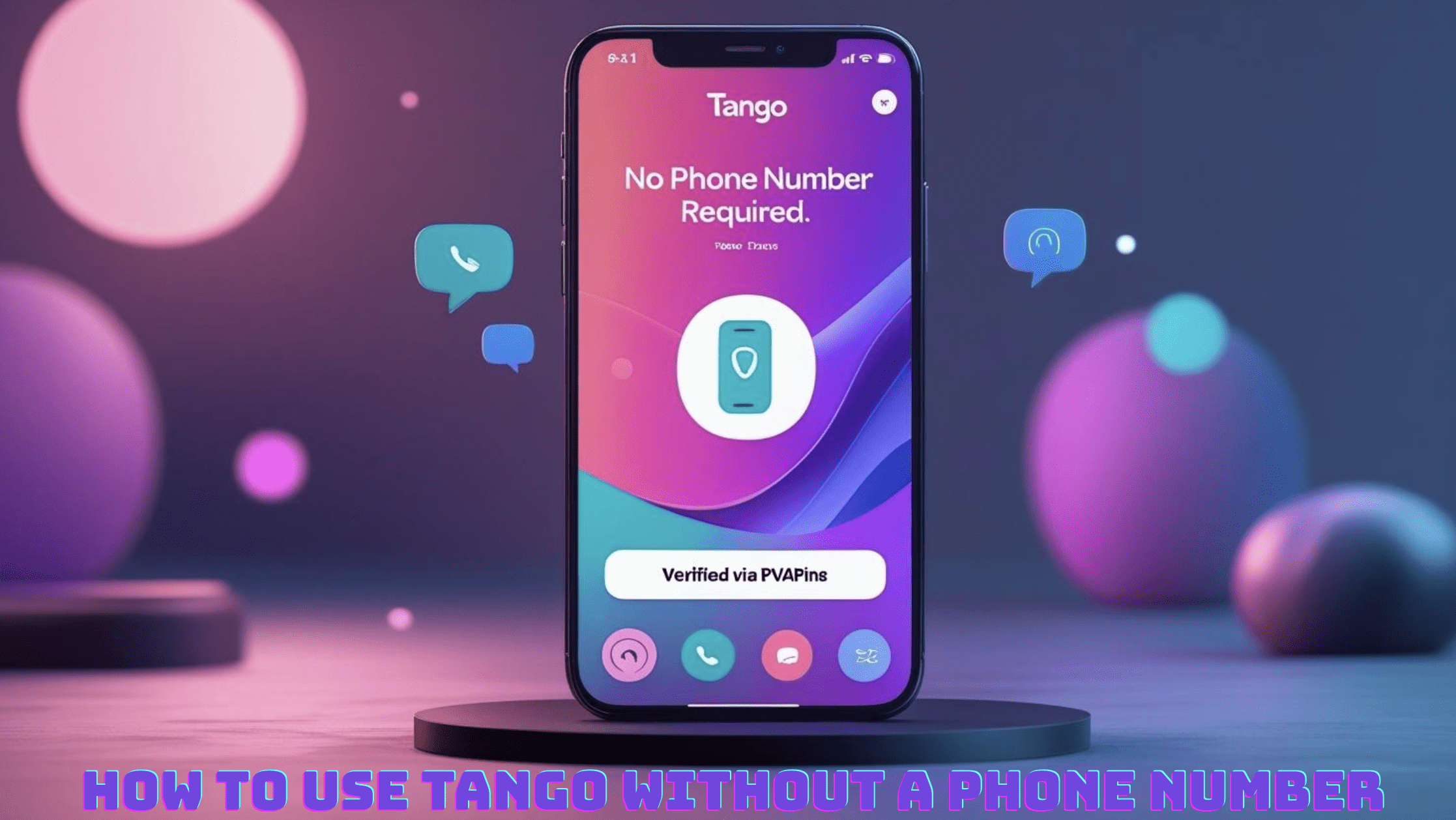 Tango Without a Phone Number