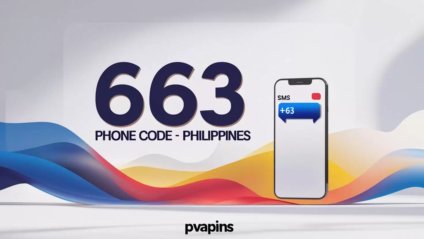63 phone code Philippines – PVAPins virtual number for SMS verification
