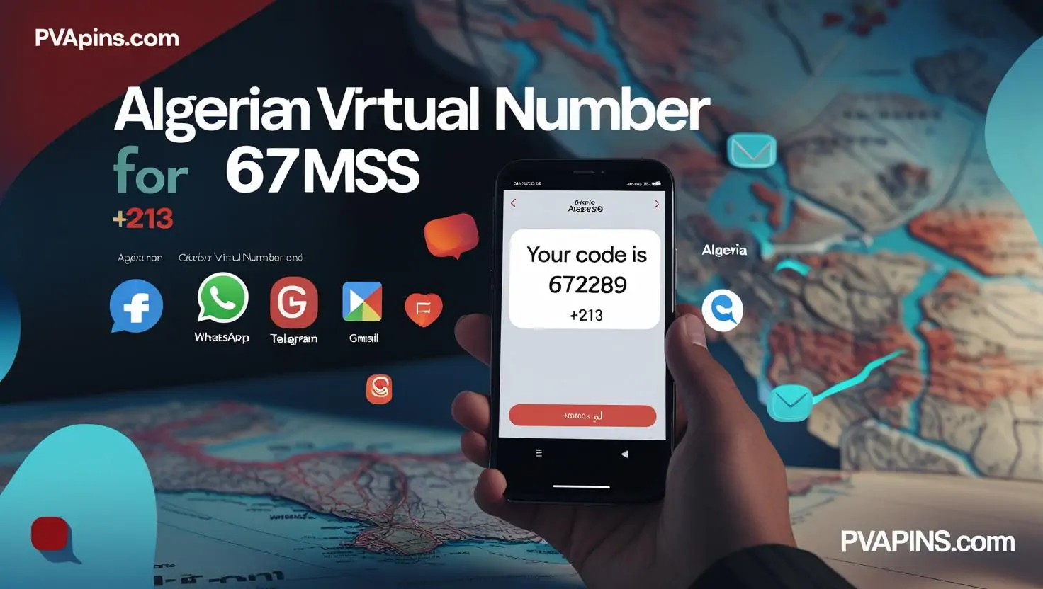 Algerian Virtual Number for SMS