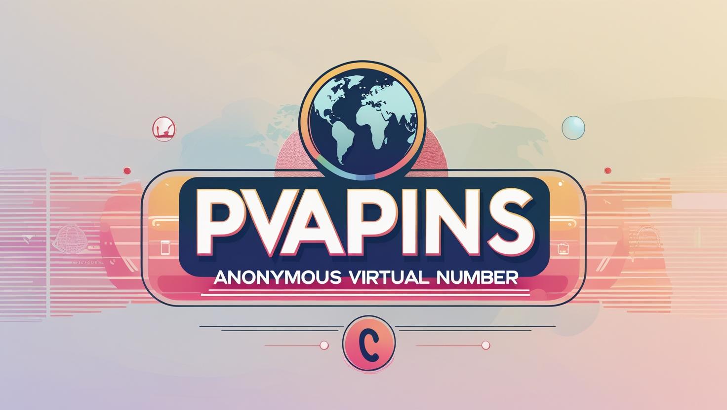 Anonymous virtual number graphic with PVAPins