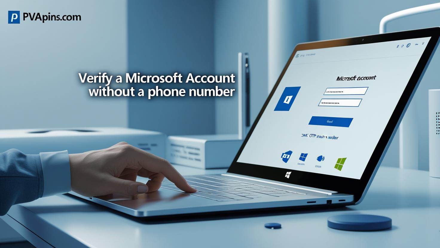 Bypass Microsoft phone verification using PVAPins virtual SMS