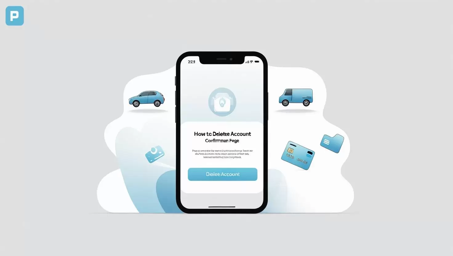 Delete account confirmation on phone – PVAPins
