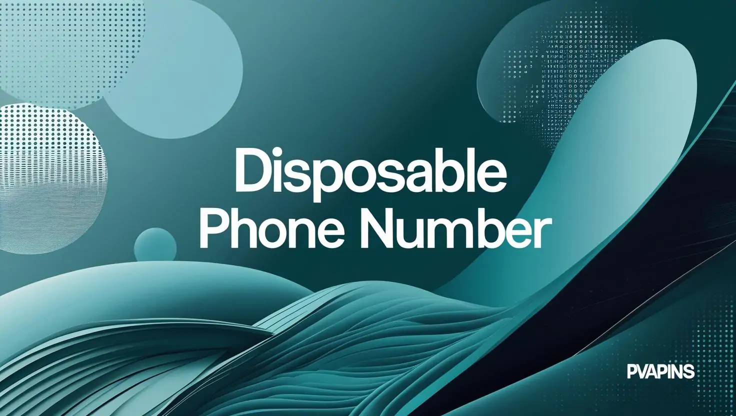 Disposable phone number for SMS verification with PVAPins