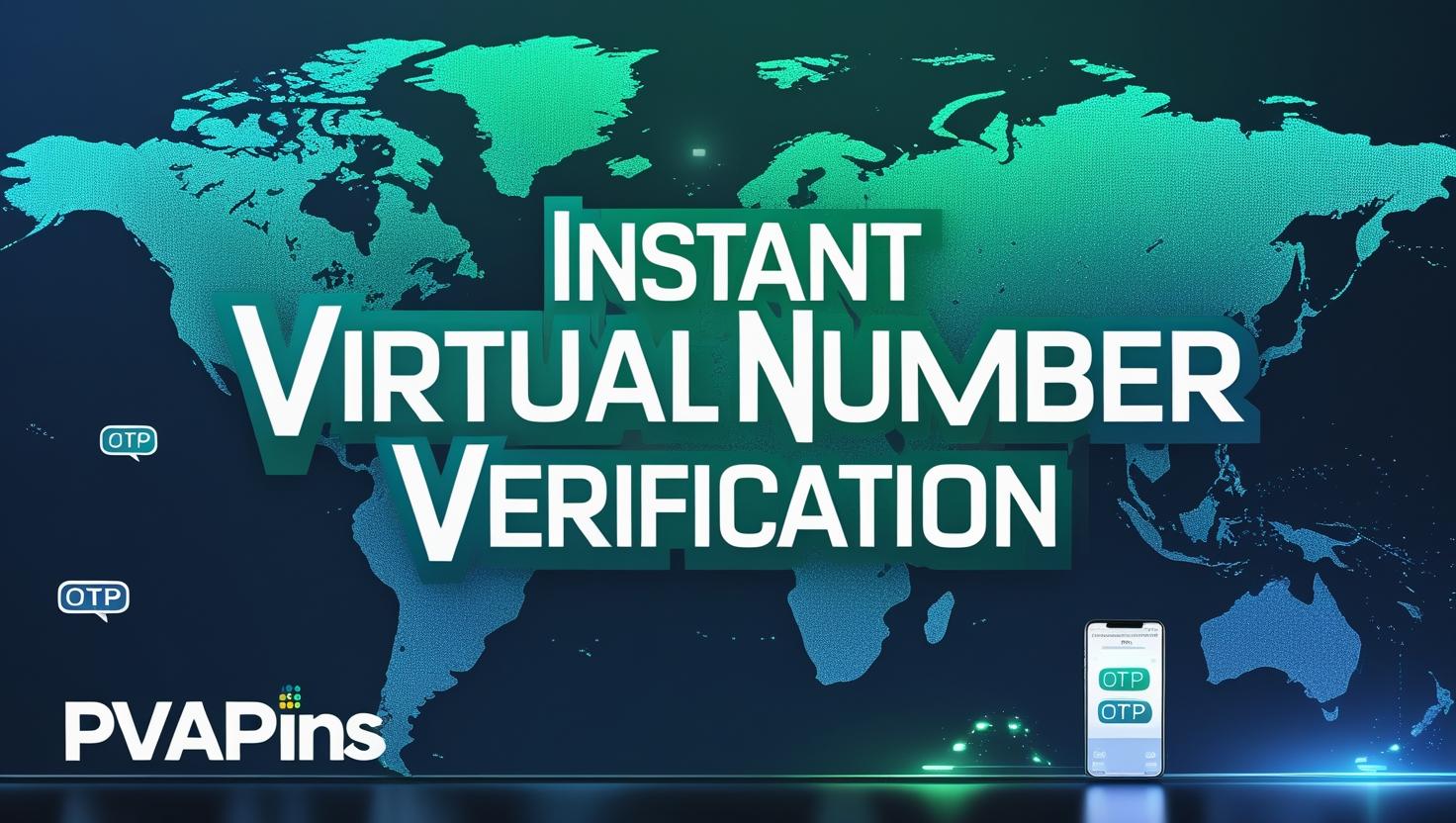 Global instant virtual phone number service for OTP delivery