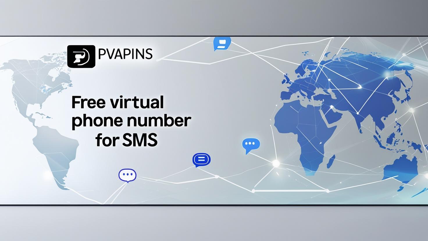 Global virtual number for OTP by PVAPins