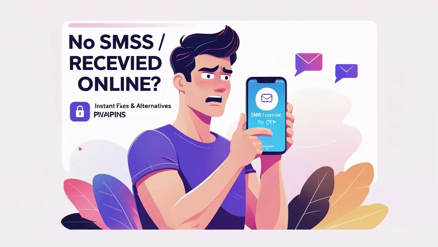 How to fix OTP not coming – virtual number solution with PVAPins