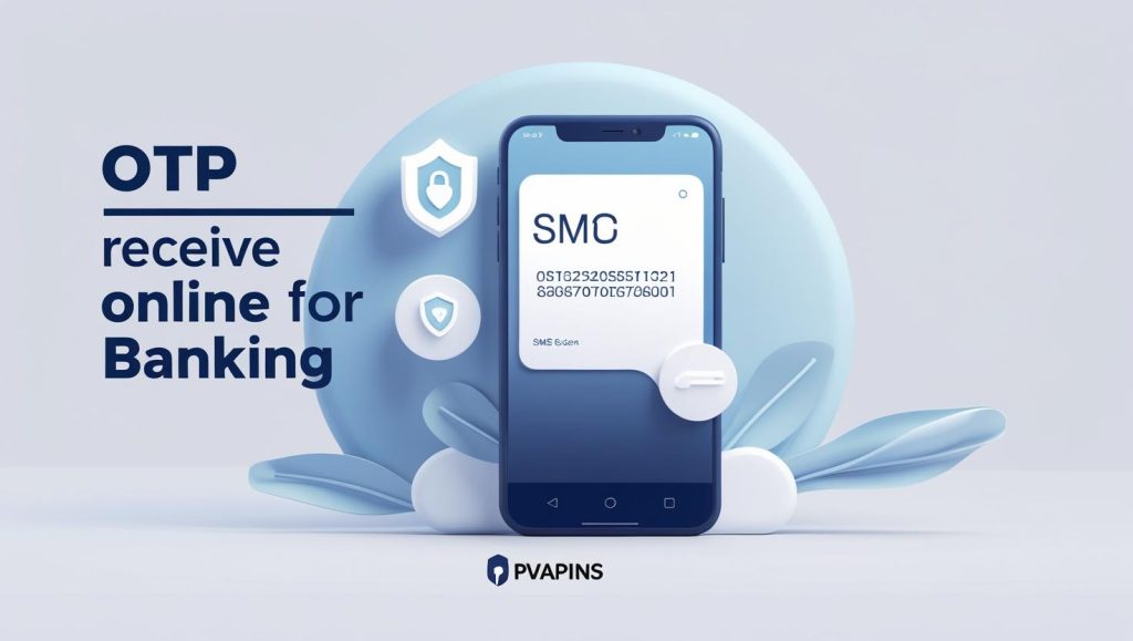 OTP receive online for banking with secure virtual numbers – PVAPins logo