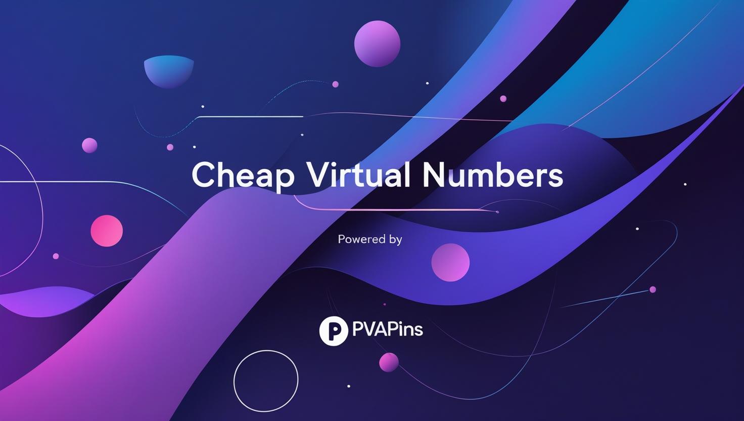PVAPins logo with Cheap Virtual Numbers text – best providers and pricing comparison