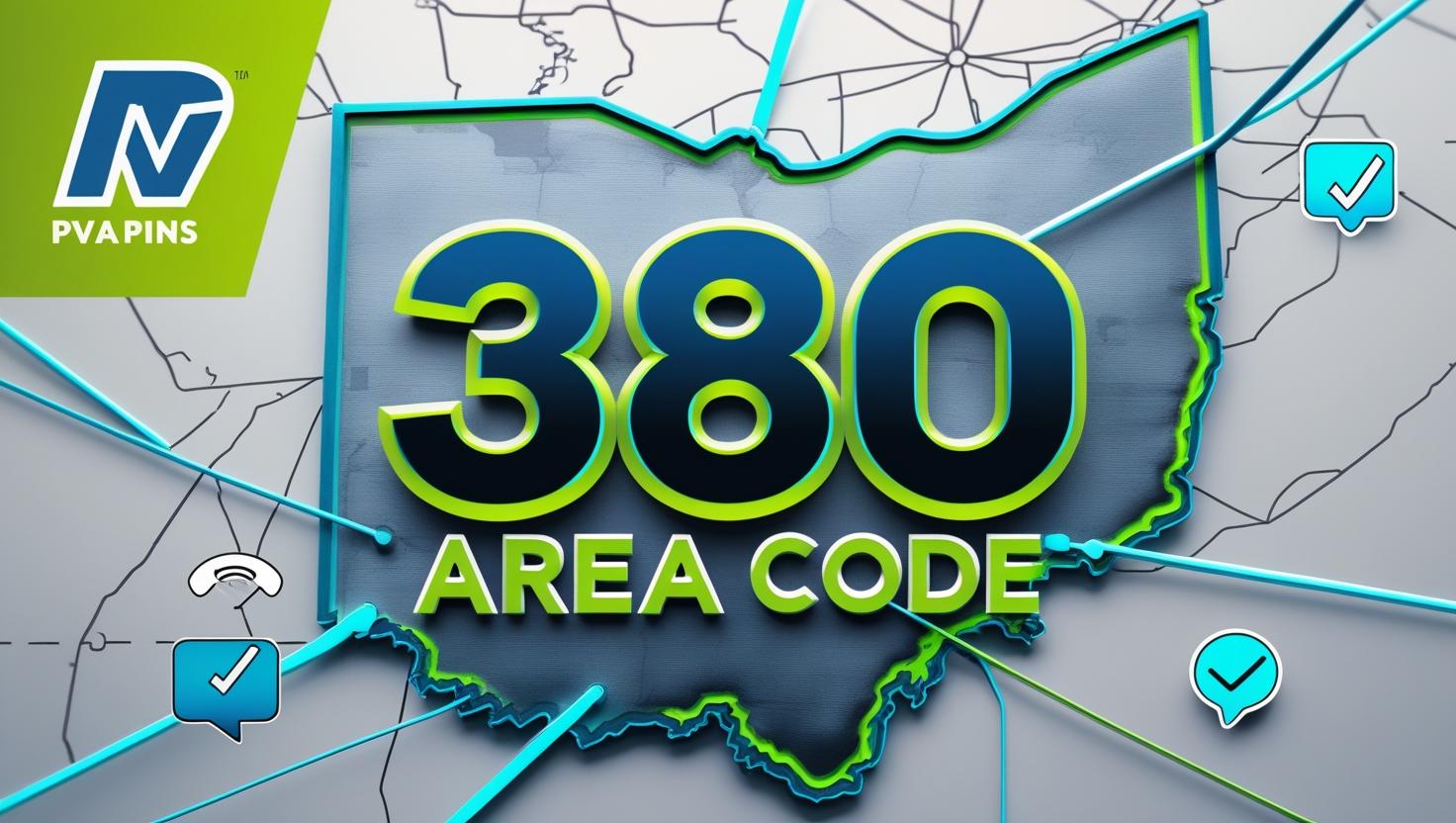 PVAPins virtual number 380 area code