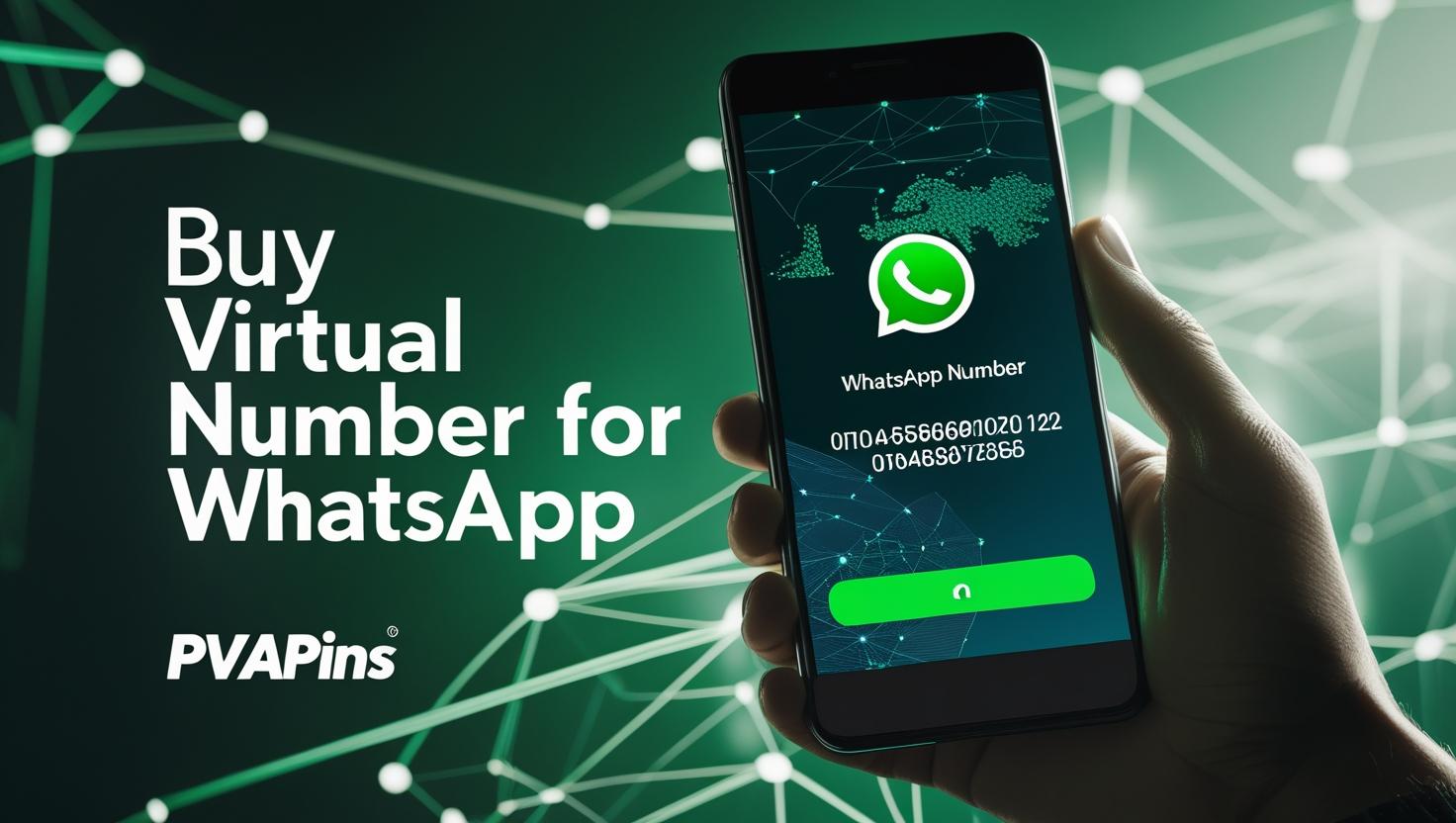 PVAPins virtual number for WhatsApp – instant OTP codes without using personal SIM