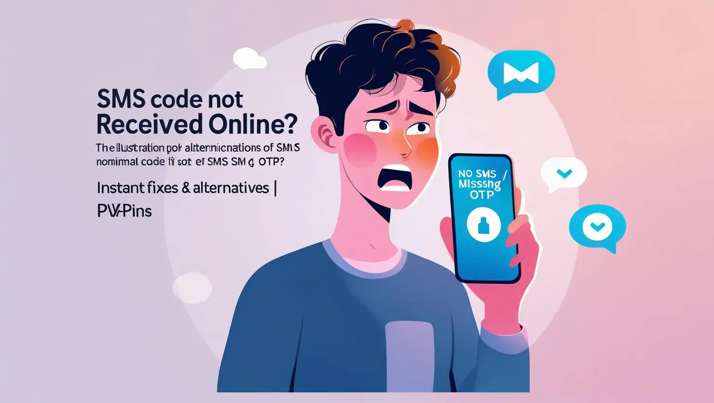 SMS Code Not Received Online
