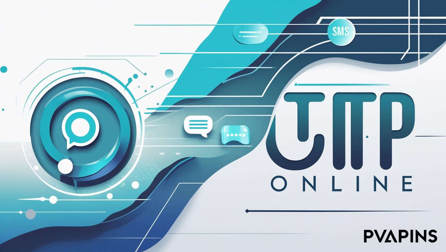 Secure OTP online illustration by PVAPins