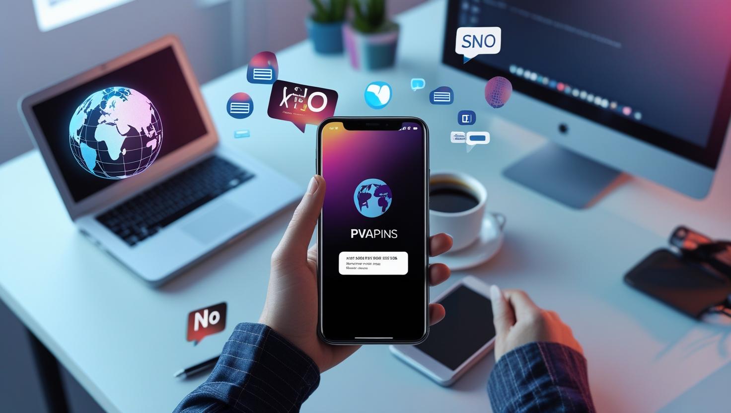 User receiving SMS online without SIM card using PVAPins