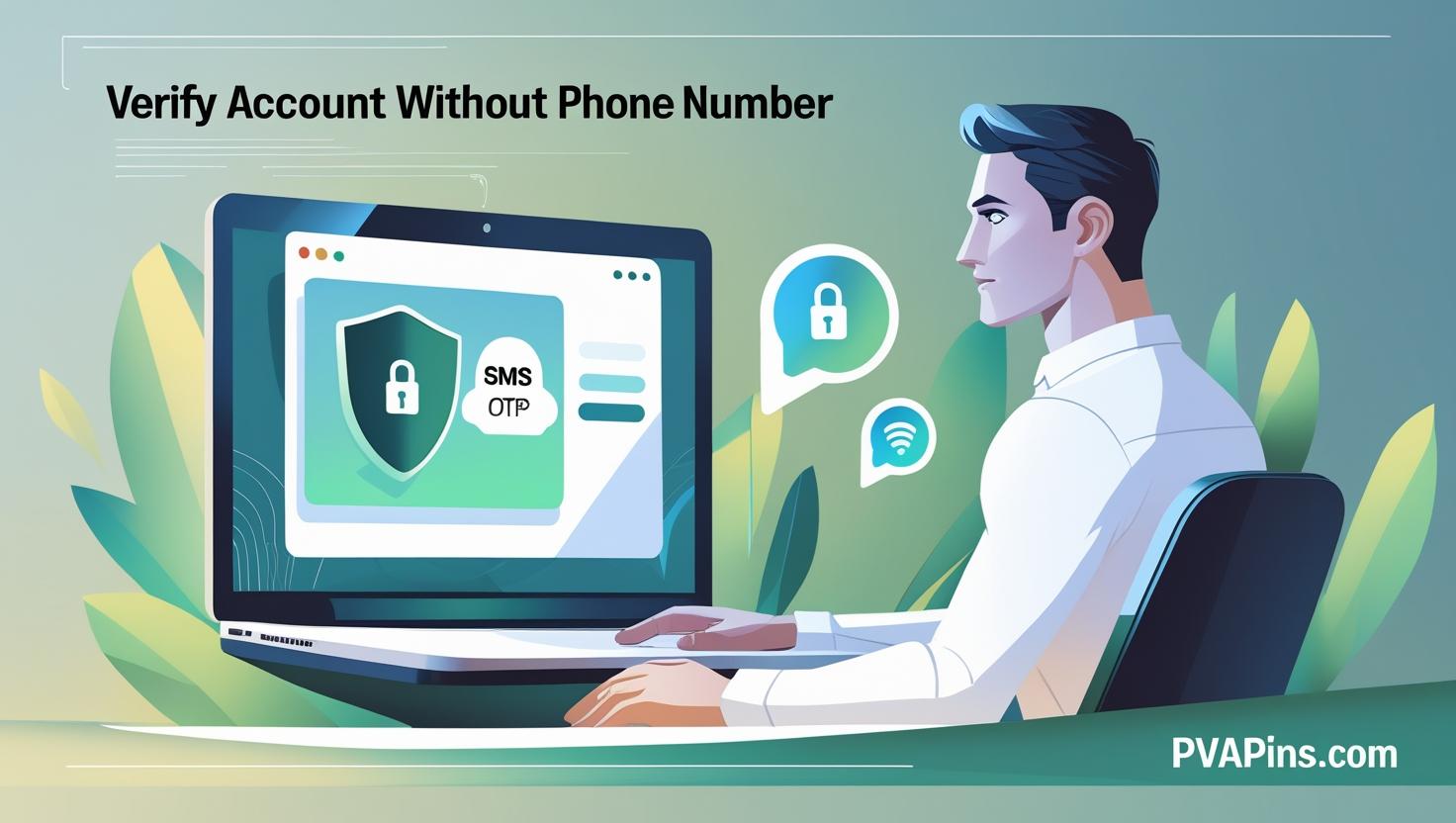 Verify account without phone number using PVAPins virtual numbers to receive SMS online instantly.