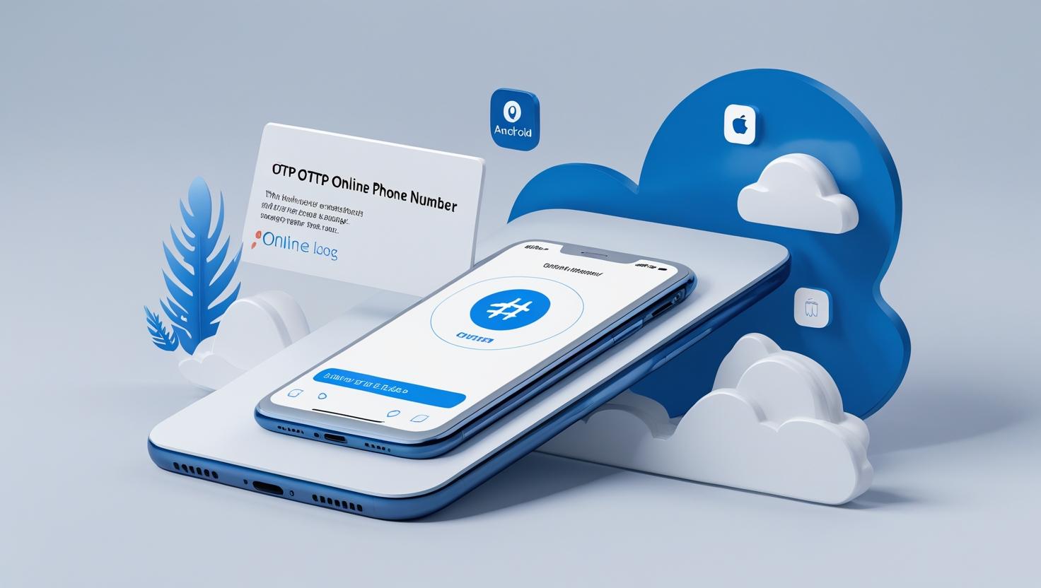 Virtual phone number app showing instant SMS verification code on mobile