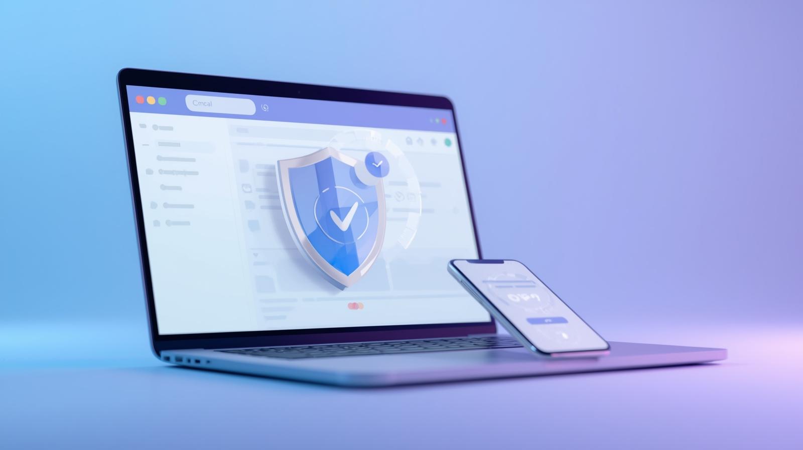 Anonymous Proton Mail account setup with recovery email and private number.
