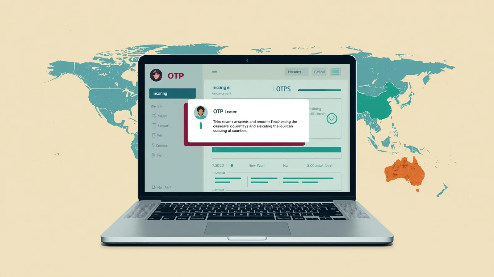 PVAPins dashboard showing a virtual number being used to verify Signal without a SIM card