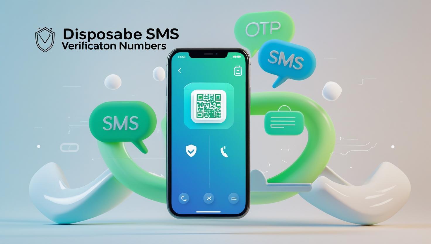 PVAPins logo with digital SMS bubbles representing secure disposable verification numbers