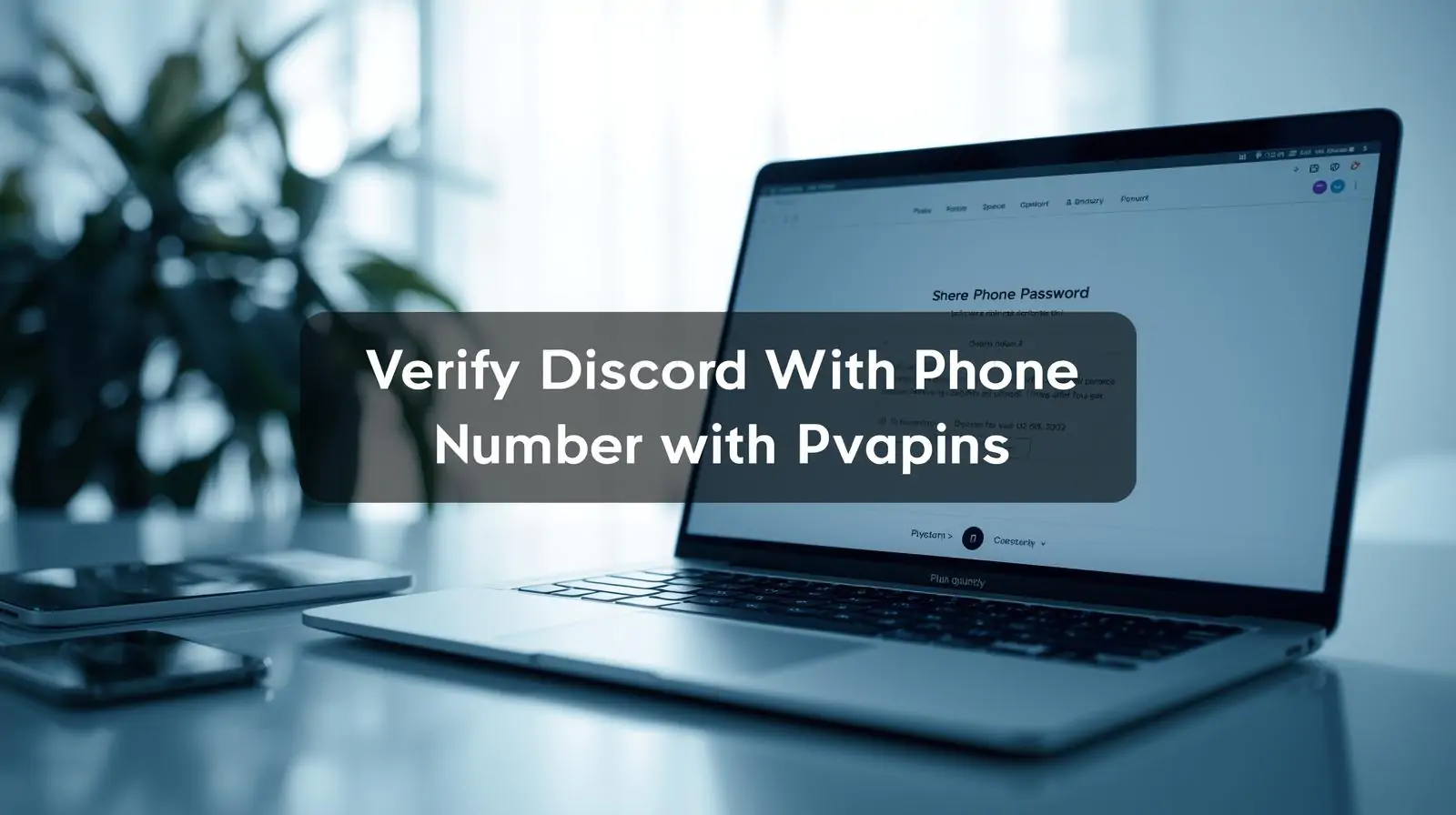 PVAPins virtual number delivering OTP to verify Discord without phone number