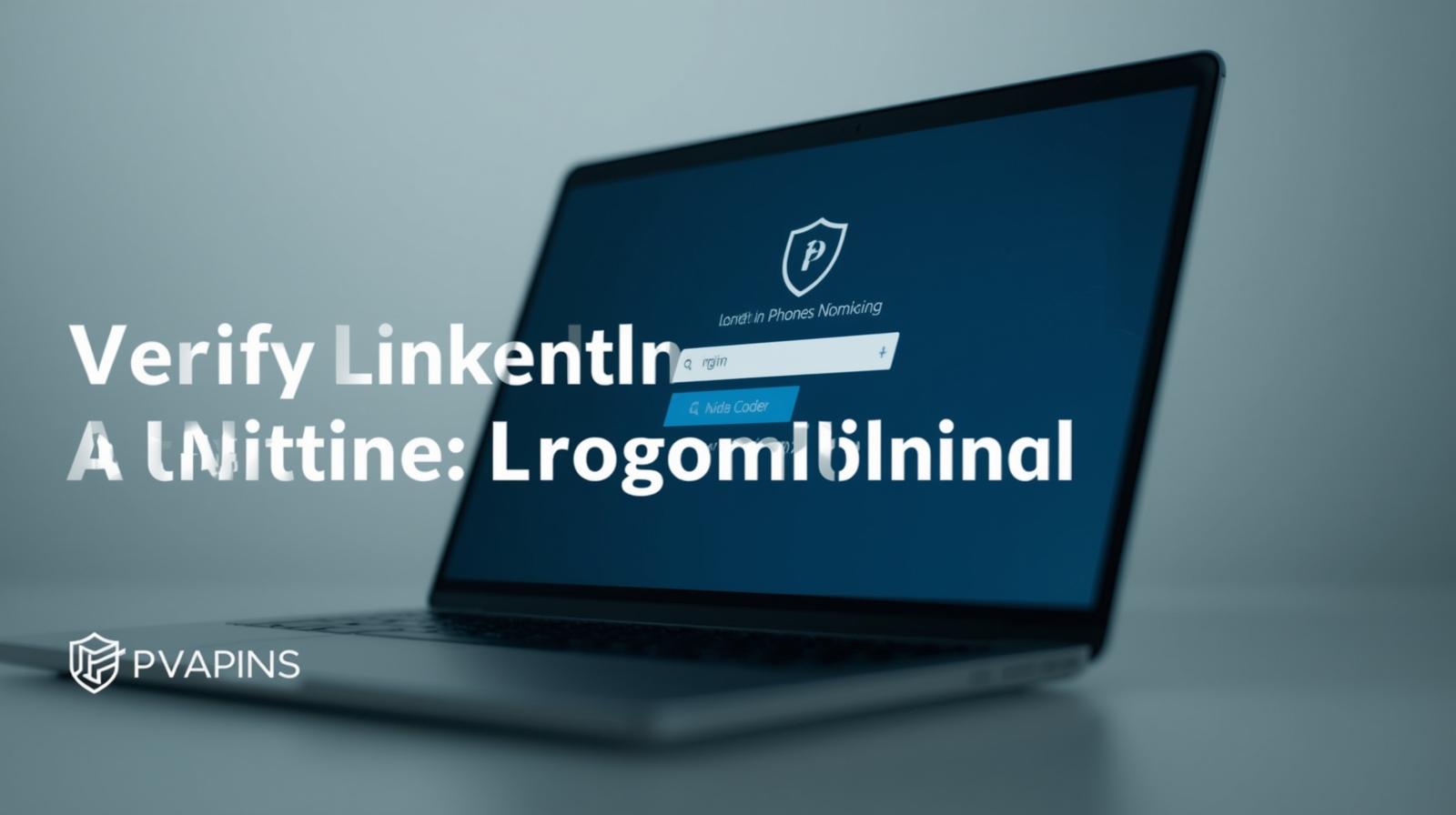 User entering a LinkedIn one-time code with privacy lock graphic in background