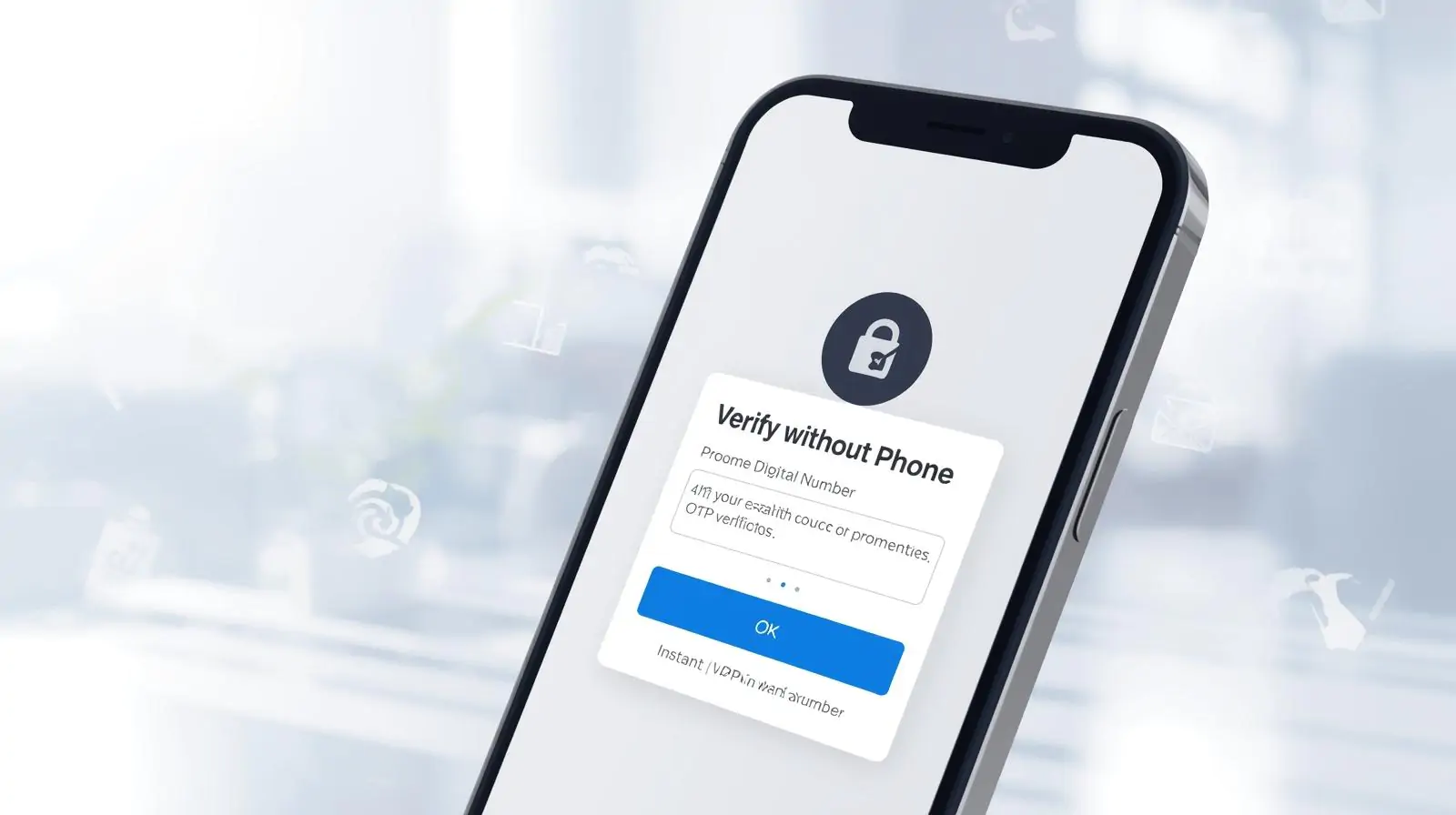 User recovering TikTok account using email and a PVAPins rental number