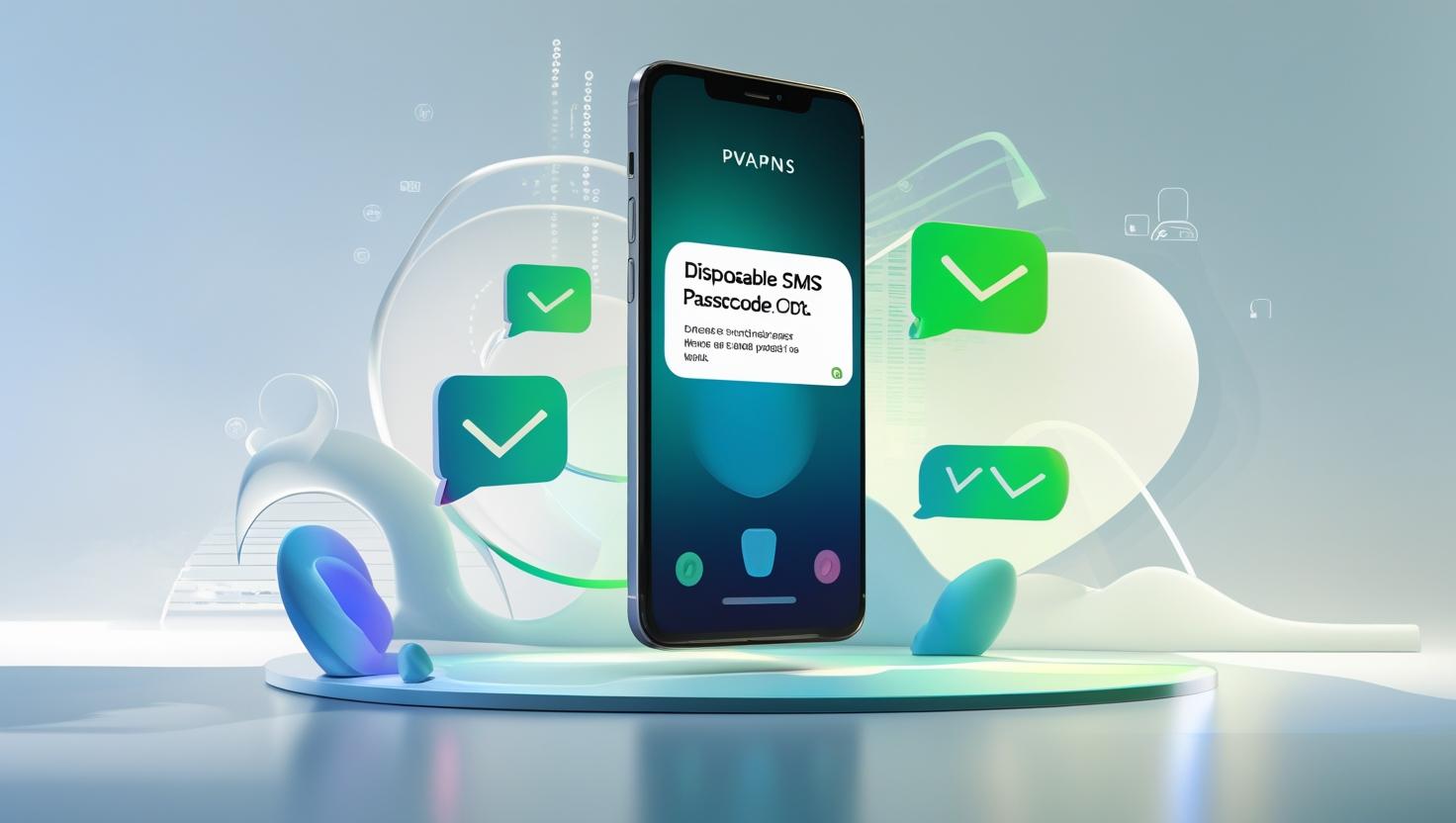 User verifying an online account with a temporary phone number from PVAPins