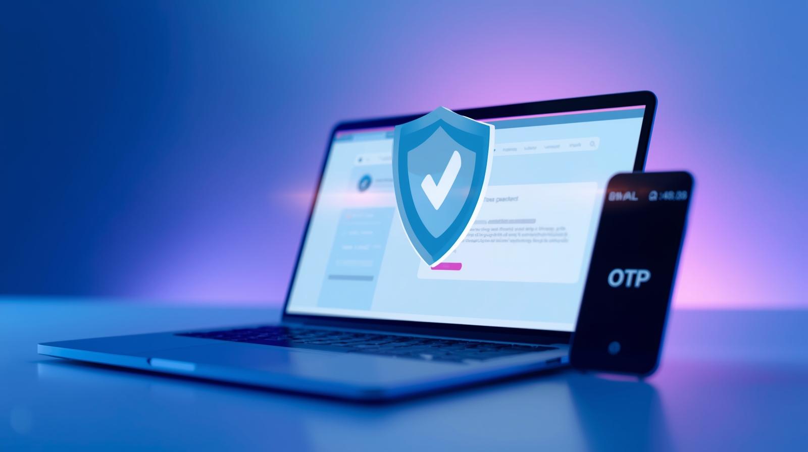 Verify Proton Mail without phone number using private OTP code on mobile device