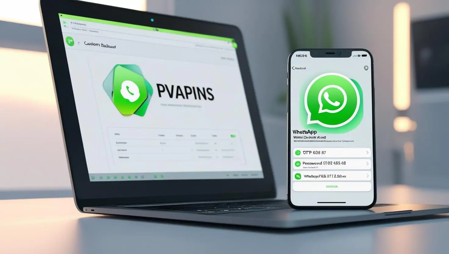 Verify WhatsApp without phone number using PVAPins virtual numbers