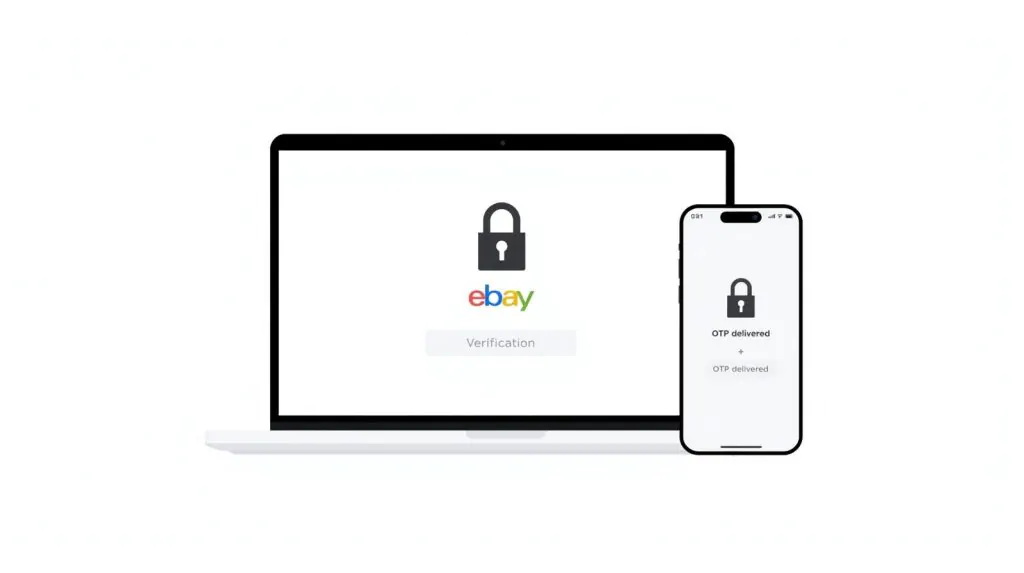 Virtual phone number receiving OTP code to verify eBay account without SIM