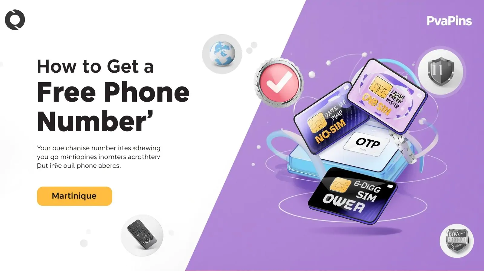 Global phone icons with +1 and +44 country codes representing international numbers.