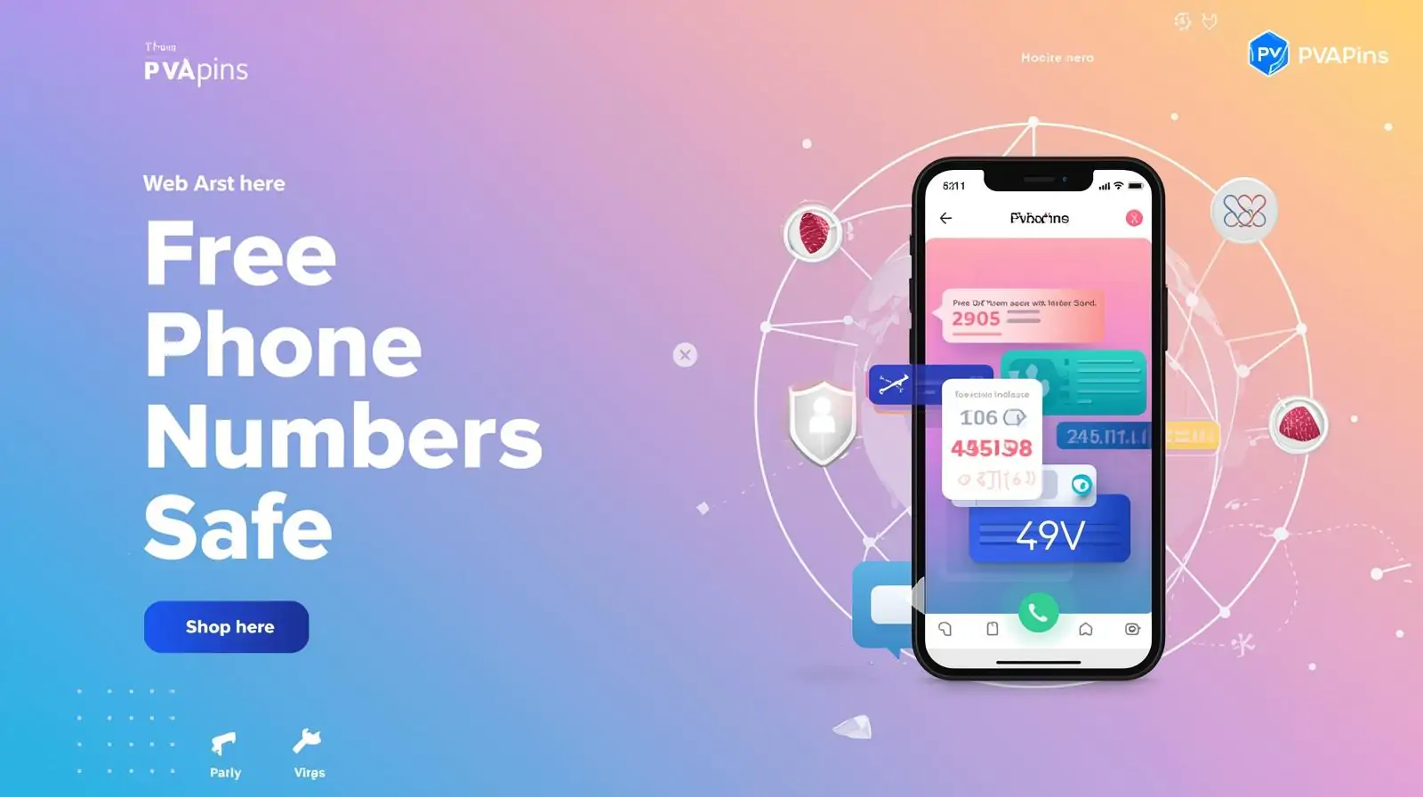 Phone receiving an OTP with three routes