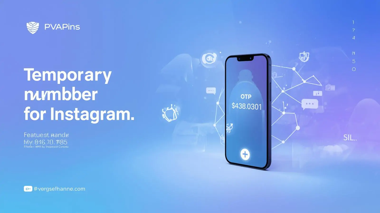 Phone screen displaying an Instagram OTP code arriving in real time