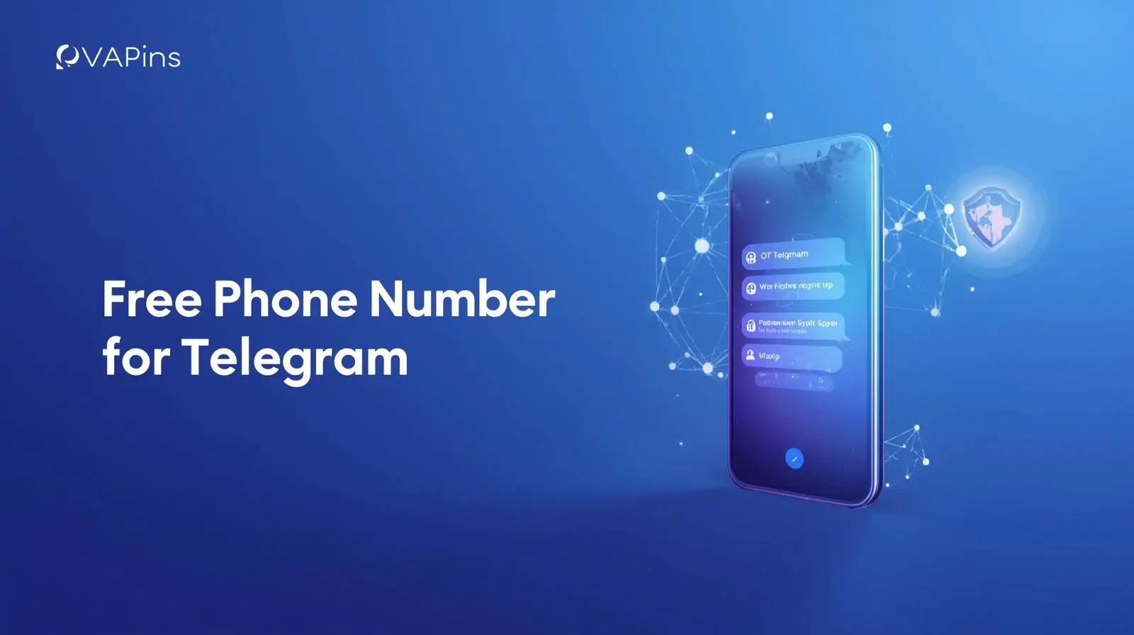 Receive Telegram OTP online with a free virtual phone number from PVAPins