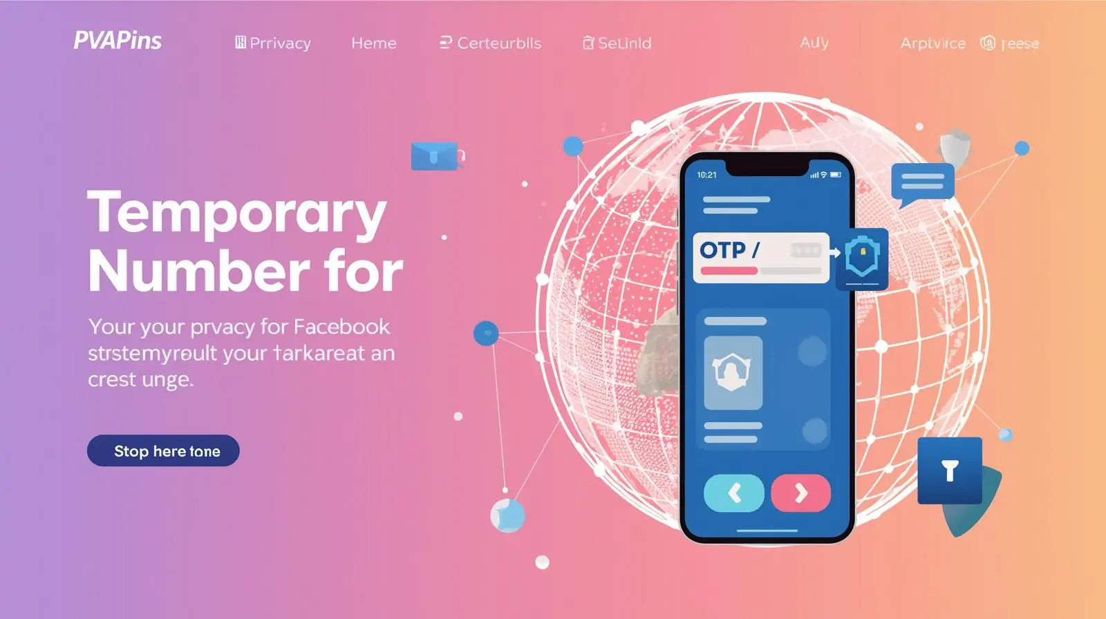 Temporary Number for Facebook Fast Private OTPs