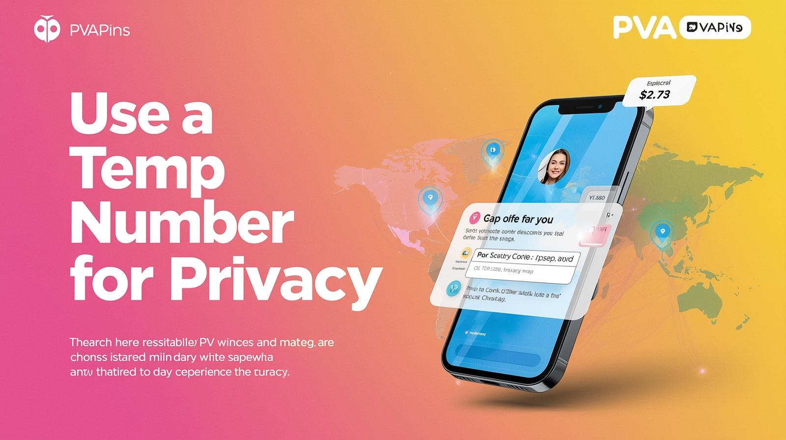 Use a Temp Number for Privacy