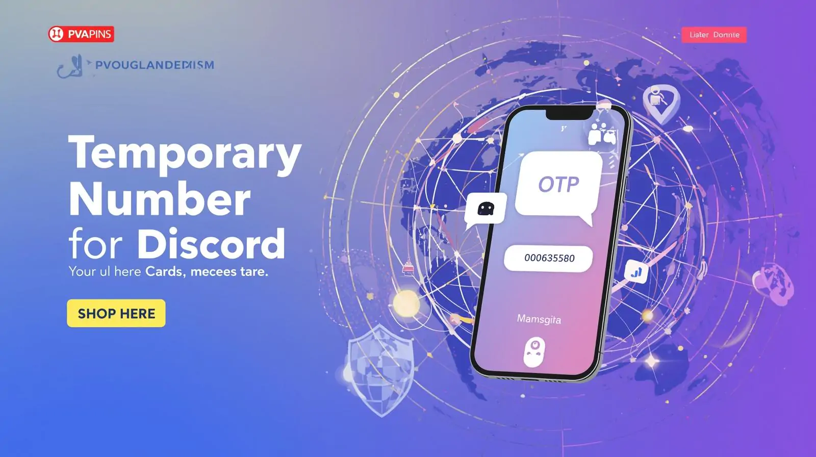 Verify fast with a private non-VoIP number