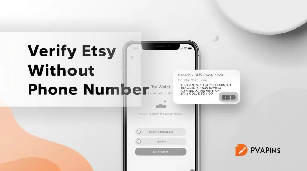 authenticator app showing a six-digit TOTP code to verify Etsy without a phone number