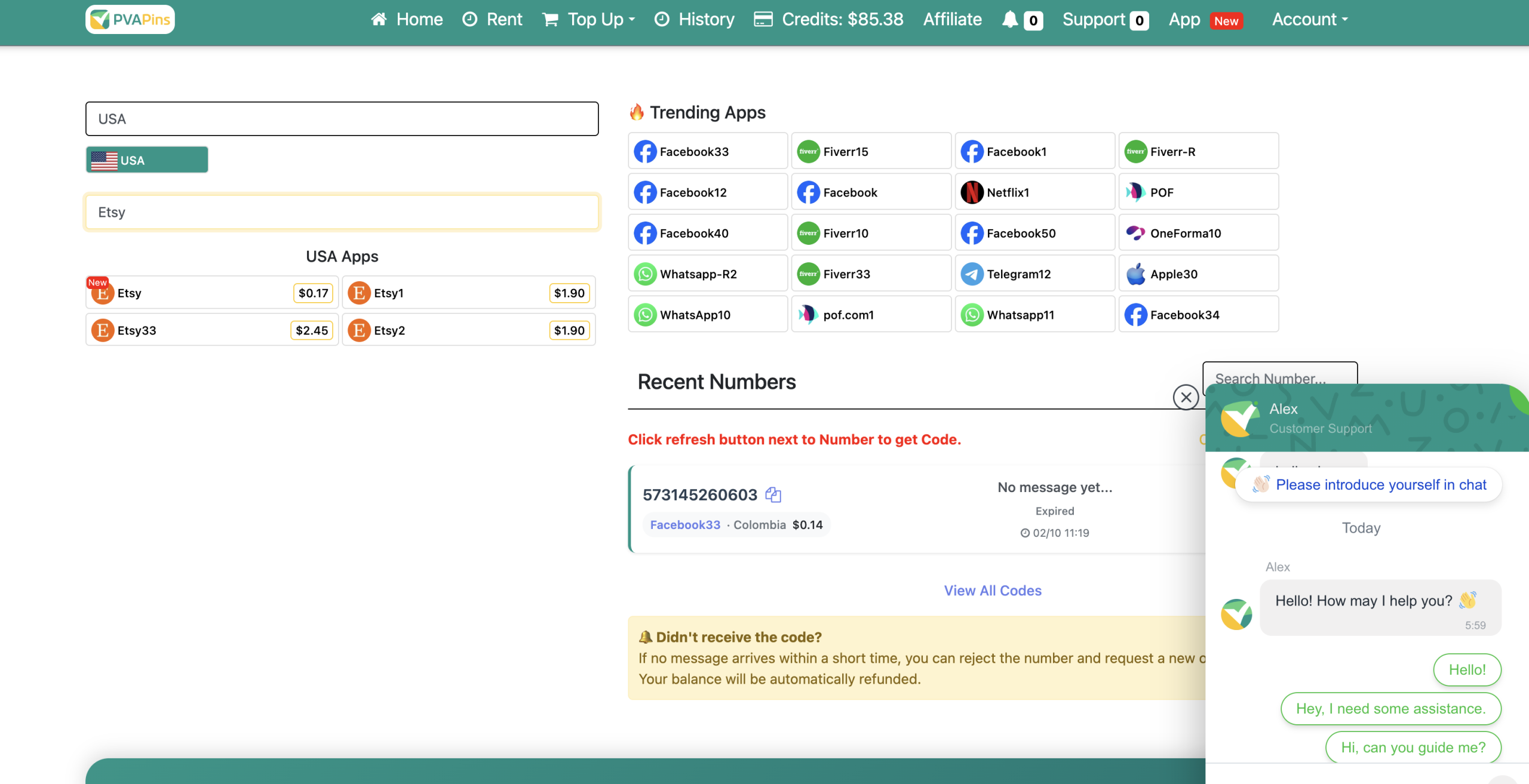 verify Etsy without phone number