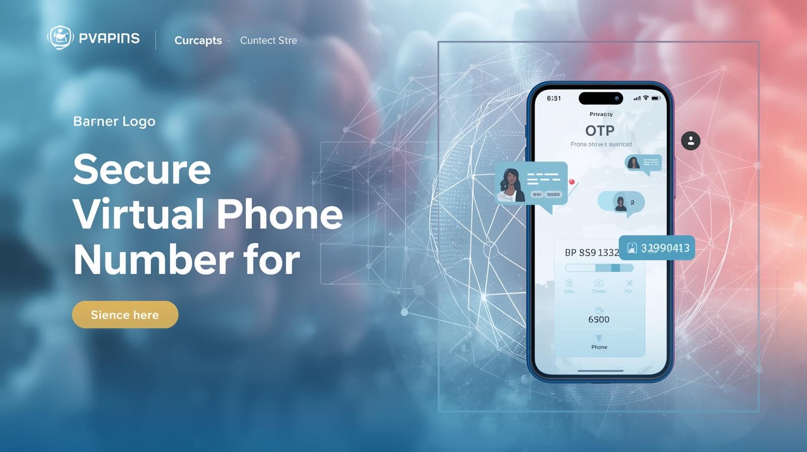 Reading an OTP code on a secure virtual number dashboard (PVAPins) without exposing a personal SIM