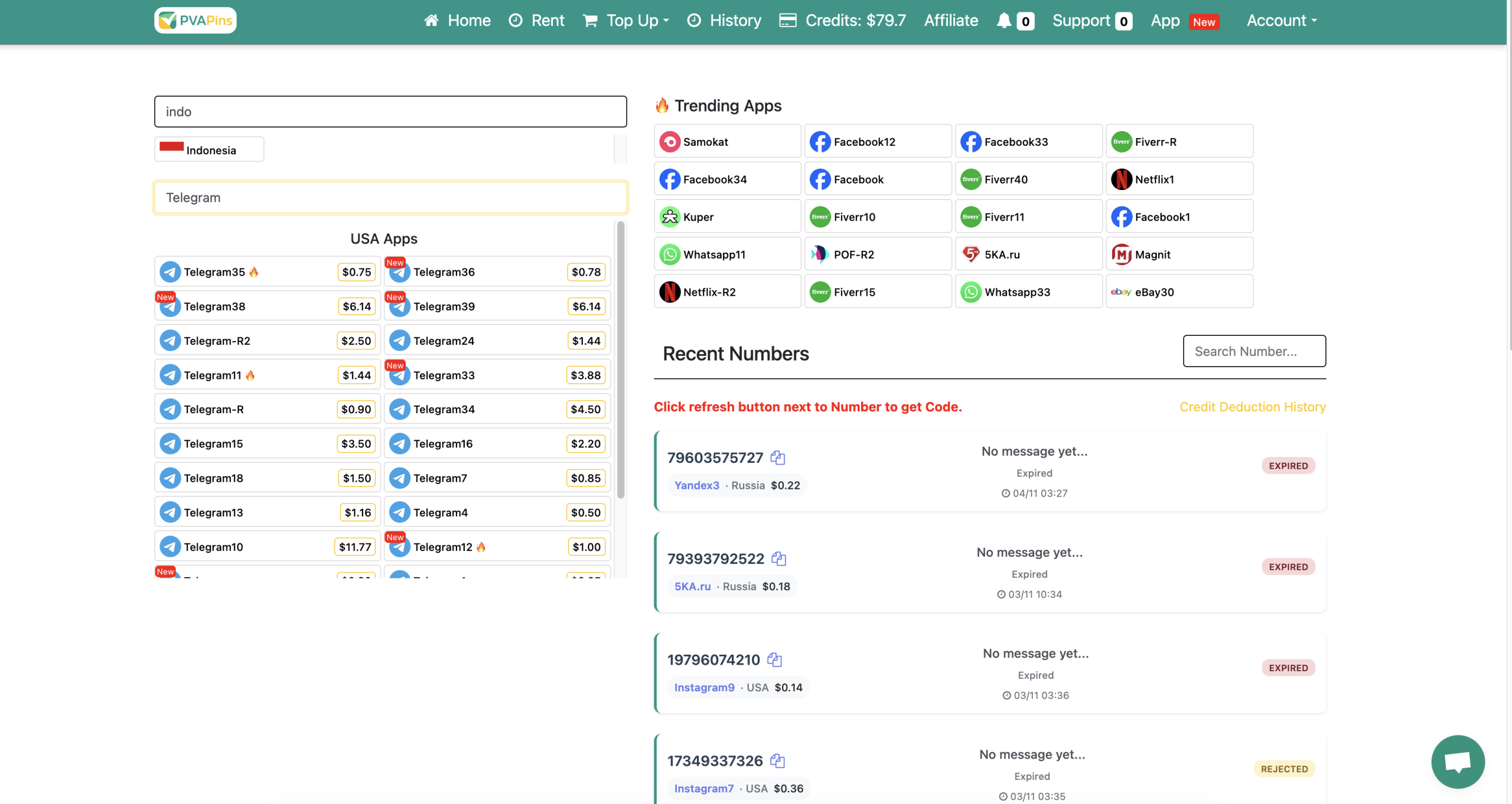 Temp Phone Number for Telegram